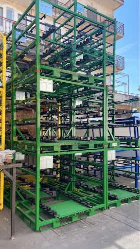 Lotto logistica pronto per la spedizione